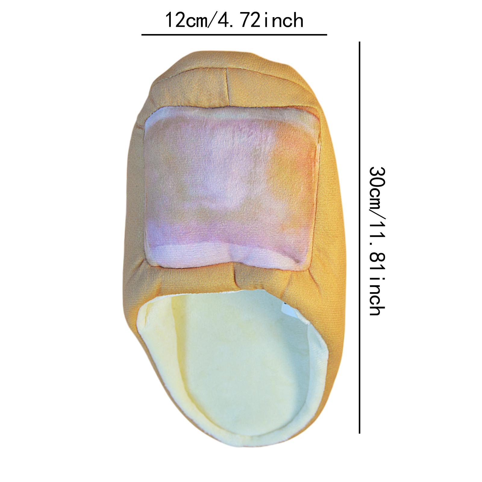 Women Shoes For Big Feet - Chinelos Gigantes de Pelúcia Macios com