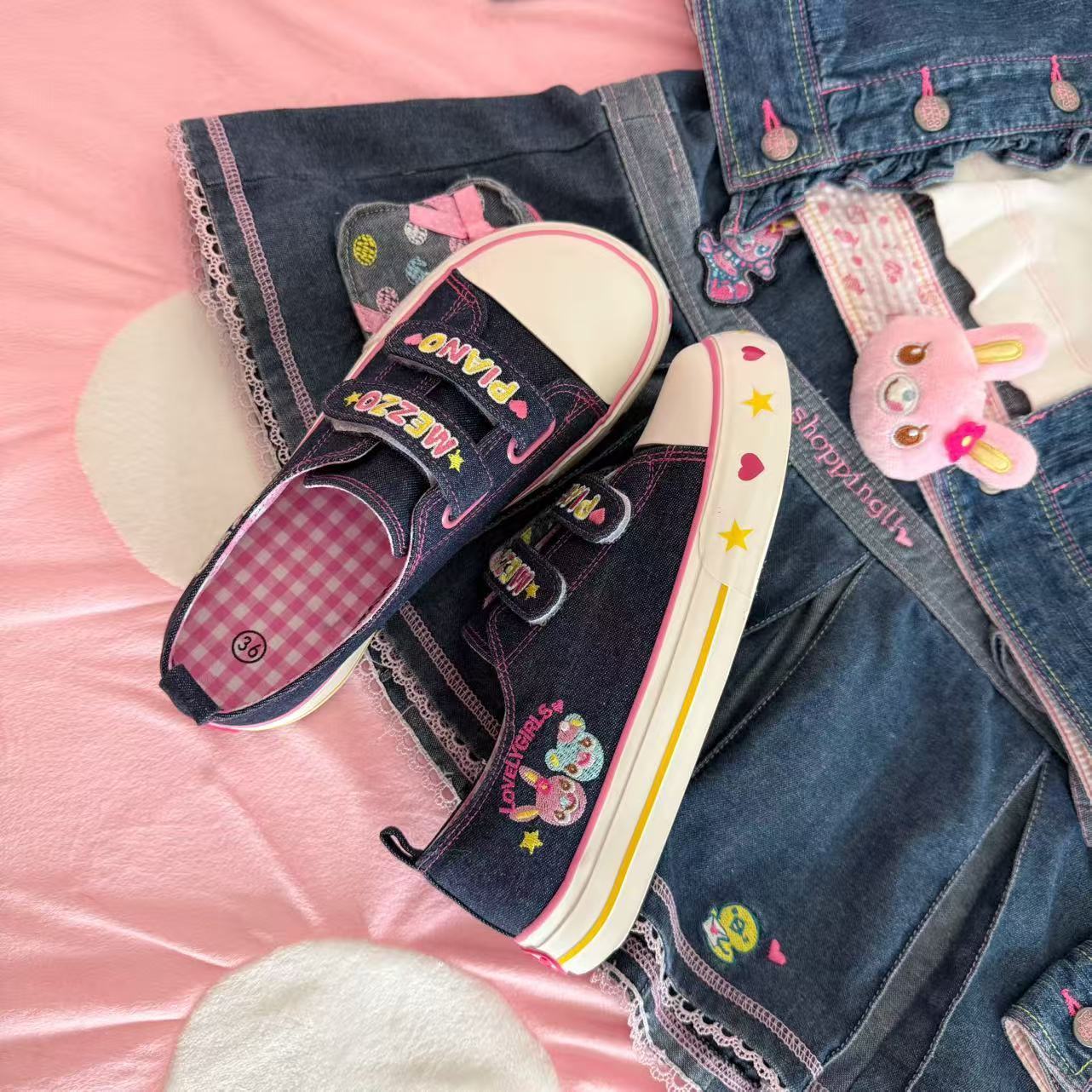 Women'S Shoes Com - Tênis Casual de Cano Baixo Bordado