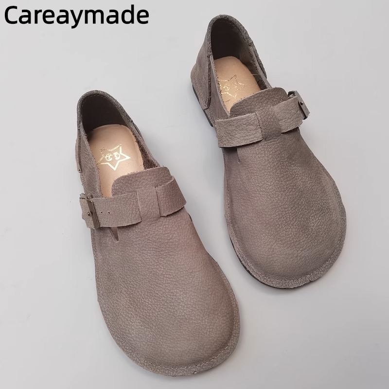 Women Shoes For Big Feet - Sapatos de couro genuíno para mulheres,