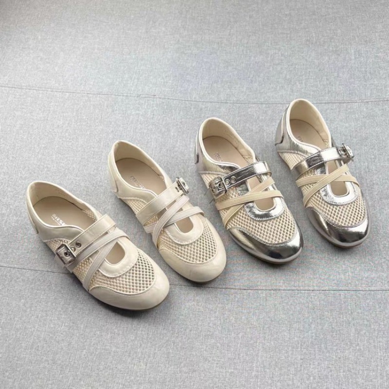 Women'S Shoes Com - Novos Tênis Casuais Vazados com Fivela
