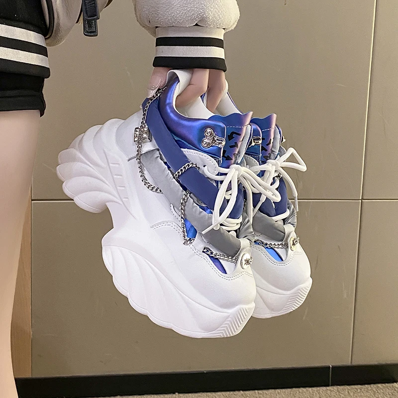 Women'S Shoes Com - Adorável kawaii mulher tênis cunha sapatos
