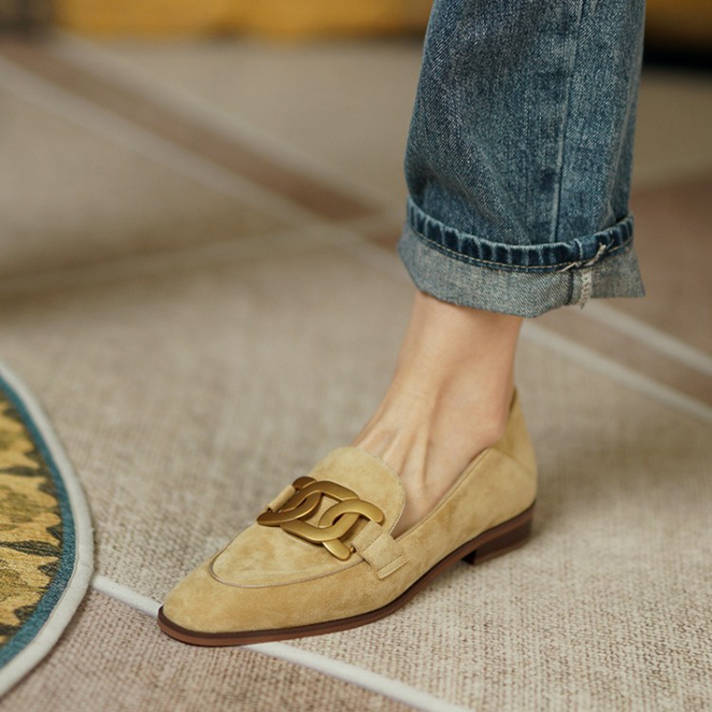 Mocassins de couro camurça par - Women'S Heels avaliação e preço