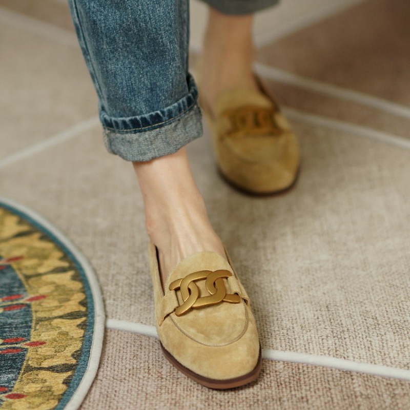 Mocassins de couro camurça par - Women'S Heels avaliação e preço