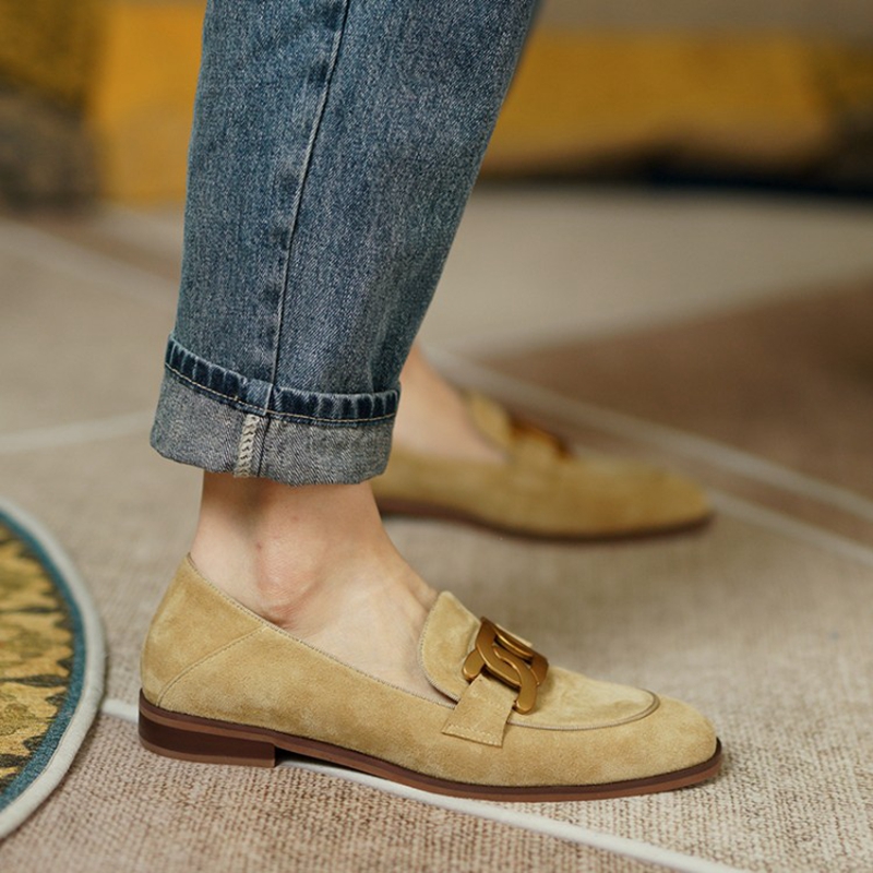 Mocassins de couro camurça par - Women'S Heels avaliação e preço