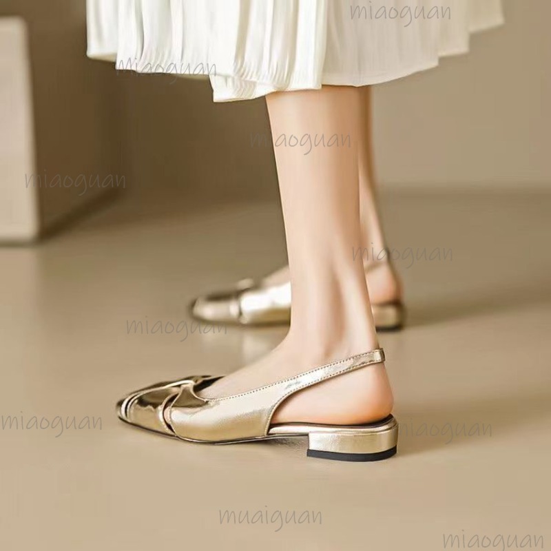 Capa toe bombas de salto baixo - Women'S Heels avaliação e preço