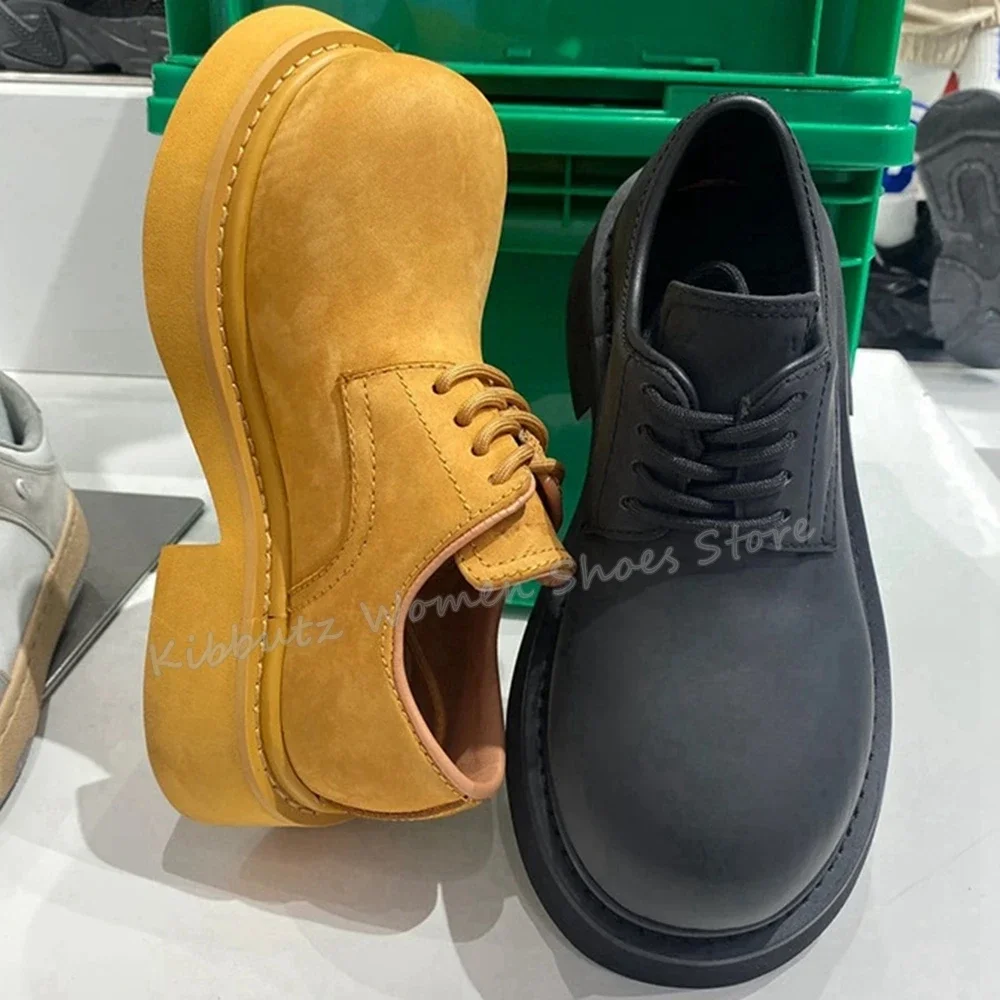 Sapatos Unissex de Couro de Lu - Women Shoes Boots avaliação e preço