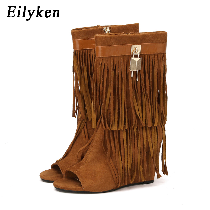 Sandálias de Salto Alto com Fr - Women Shoes Boots avaliação e preço