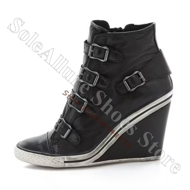 Tênis de cano alto cinza com m - Women'S Shoes Com avaliação e preço